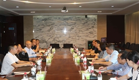 樂山市委常委、統(tǒng)戰(zhàn)部部長郭捷一行到德勝釩鈦調(diào)研