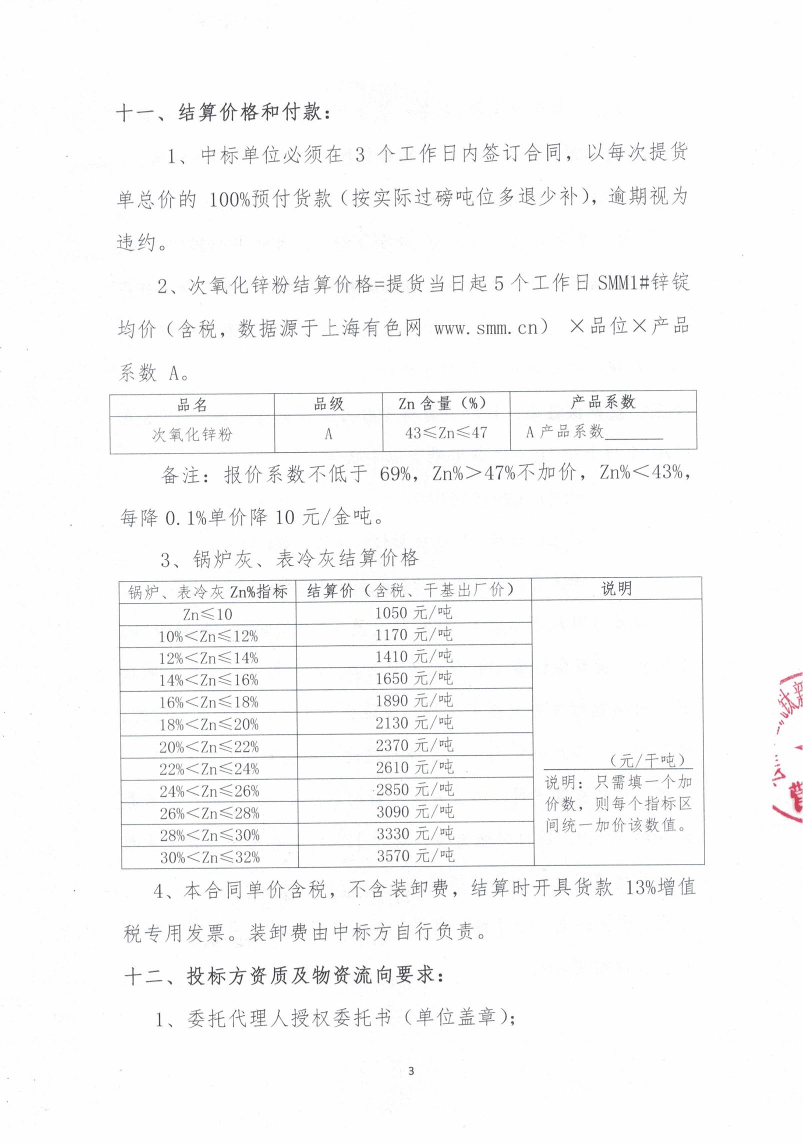 2026年次氧化鋅粉、鍋爐灰、表冷卻器灰（1-3月）招標(biāo)文件20260313_02